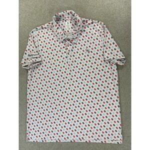 St Louis Cardinals Performance Baseball CAMP Polo Shirt (Men's XL) White